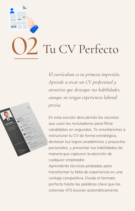 CONTRATADO: Cómo conseguir trabajo aunque no tengas experiencia.